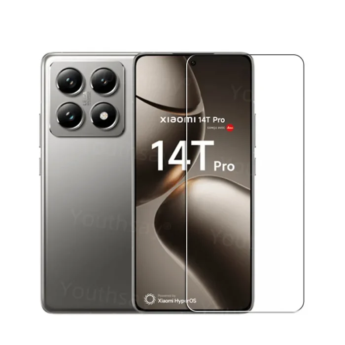 Schutzglas Displayschutzfolie für Xiaomi 14T 14T Pro Full Glue 9H Kameraschutz – Bild 7