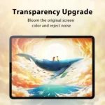 Displayschutzfolie für iPad Pro 12.9/11 Air 5/4 10/9 mini6 Papiergefühl blasenfrei – Bild 3