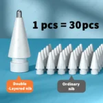 Ersatzspitzen Set 6 für Apple Pencil 1 2 Pro USB-C 2B HB Thin 2 mm 3,5 mm – Bild 5