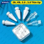 Ersatzspitzen für Apple Pencil 1. Gen 2. Gen USB-C kompatibel 4 Stück 2B HB 2.0 3.0mm