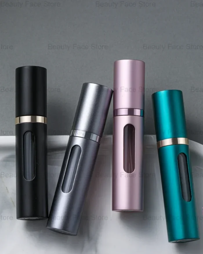 Parfümflasche Nachfüllbar Mini Glas Metall 5ml 8ml Reise – Bild 4