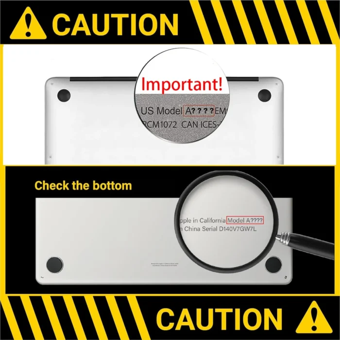 Trackpad Schutzfolie für MacBook Air Pro M1 M2 M3 M4 matt 2er Set – Bild 2