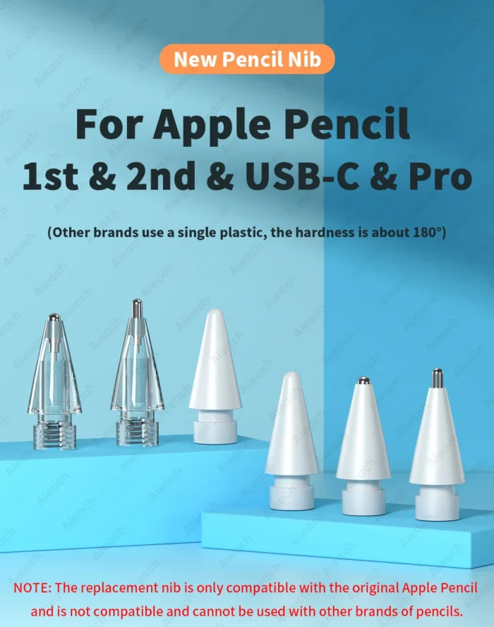 Ersatzspitzen für Apple Pencil 1. und 2. Generation Set 2B HB 2 mm 3 mm – Bild 6