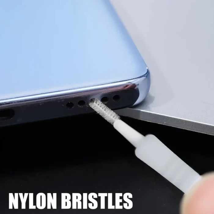 Reinigungsset für iPhone Samsung Xiaomi Staubstecker Bürste Lightning USB-C – Bild 2