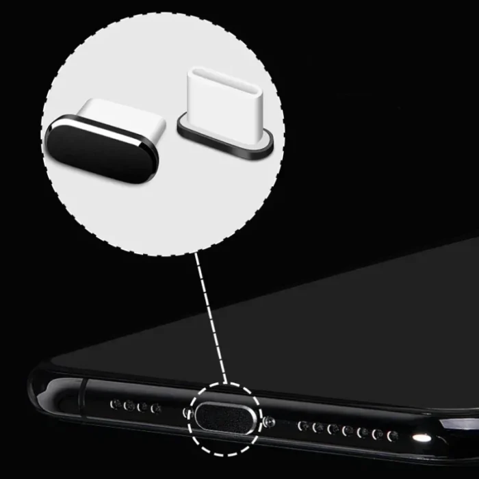 Reinigungsset für iPhone Samsung Xiaomi Staubstecker Bürste Lightning USB-C – Bild 6