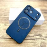 Kunstleder Hülle f. iPhone 17 16 15 14 13 12 11 Pro Max MagSafe Cover – Bild 3