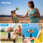 Flugzeug-Handyhalterung f. iPhone 15 Pro Max magnetisch 360° flexibel – Bild 5