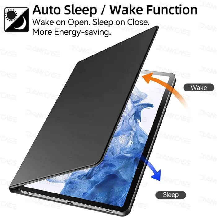 Hülle f. Samsung Galaxy Tab S6 Lite S7 S8 10,4-14,6 Zoll Kunstleder Flip Cover Stifthalter Standfunktion – Bild 3