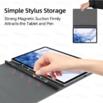 Hülle f. Samsung Galaxy Tab S6 Lite S7 S8 10,4-14,6 Zoll Kunstleder Flip Cover Stifthalter Standfunktion – Bild 5