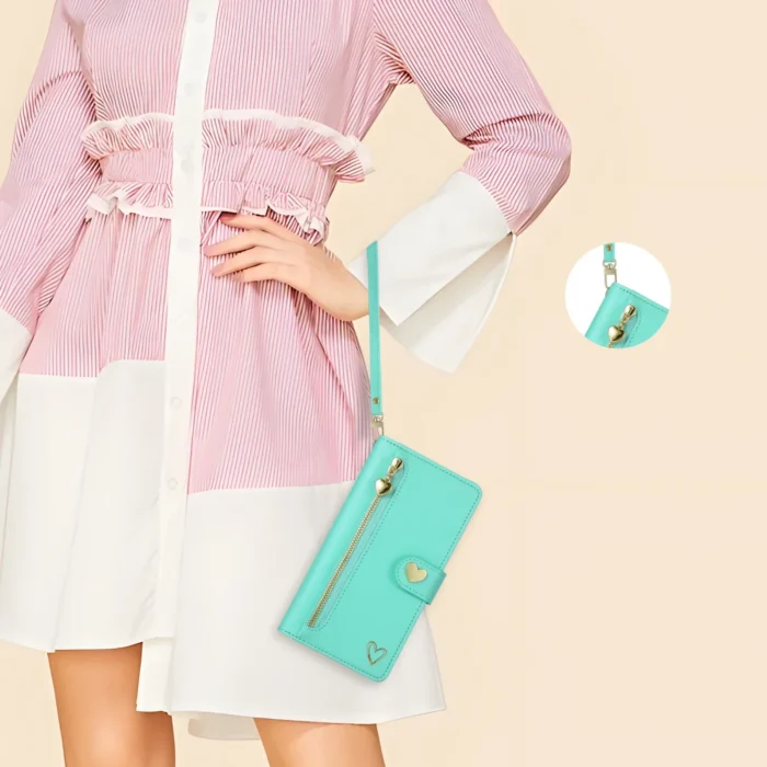 Handyhülle für Samsung Galaxy S22 S23 S24 Ultra A-Serie Kunstleder Kartenfach – Bild 4