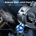 Fahrradhalterung f. 4.7-7 Zoll Smartphones 360° stoßfest – Bild 4