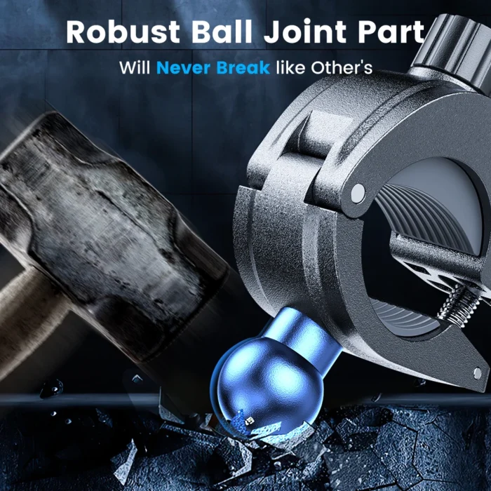 Fahrradhalterung f. 4.7-7 Zoll Smartphones 360° stoßfest – Bild 4