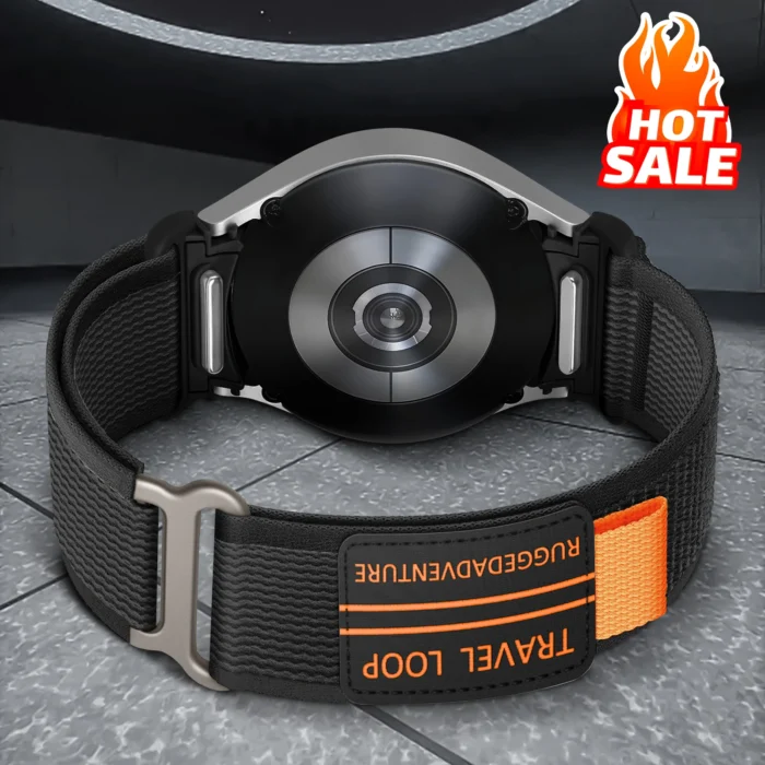 Armband für Samsung Galaxy Watch 20 mm Nylon Trail verstellbar 16-23 cm – Bild 1