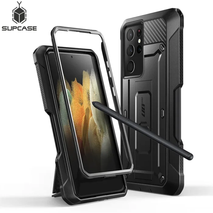 SUPCASE UB Pro Schutzhülle für Samsung Galaxy S21 Ultra 5G mit Kickstand, S Pen Halter & Gürtelclip – Bild 1