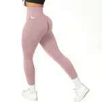 High Waist Yoga Leggings Damen Fitness Sport mit Seitentaschen Figurbetont – Bild 4