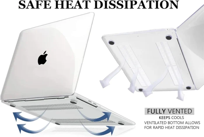 Ultradünne Hard Case Schutzhülle Transparent für MacBook Air Pro 13 14 15 16 Zoll – Bild 6