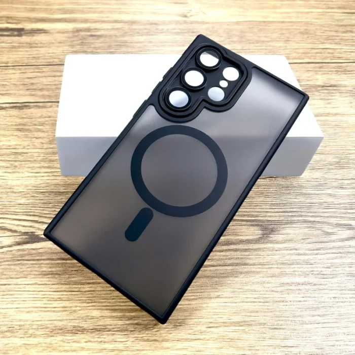 Magsafe Hülle f. Samsung Galaxy S25 S24 Ultra Matte Magnet Case Wireless Charge – Bild 6