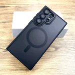 Magsafe Hülle f. Samsung Galaxy S25 S24 Ultra Matte Magnet Case Wireless Charge