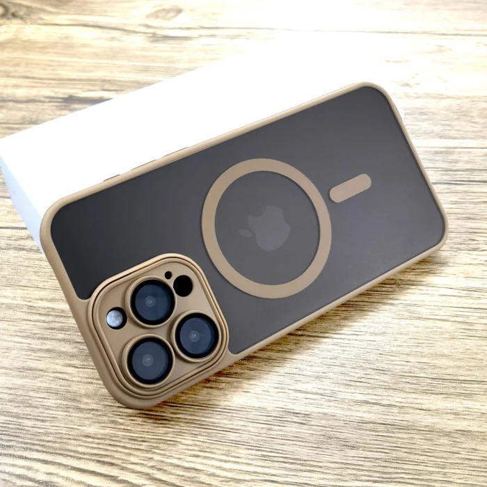 Hülle f. iPhone 16 15 14 13 12 11 Pro Max MagSafe matt transparent – Bild 3