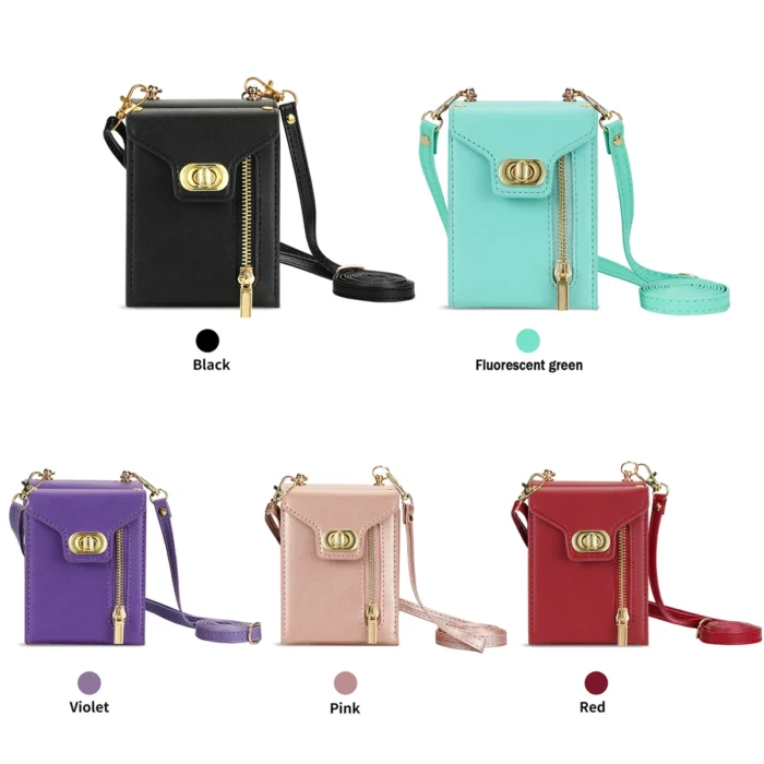 Samsung Galaxy Z Flip 6 5 4 3 Handyhülle mit Kartenfach & Umhänger Kunstleder Portemonnaie Tasche – Bild 6