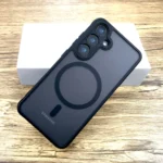 Transparente MagSafe Hülle für Samsung Galaxy A55 A54 A56 S24 S23 Anti Fingerprint – Bild 2