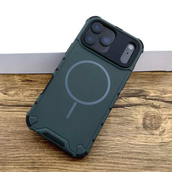 Schutzhülle f. iPhone 17 16 15 14 13 12 Pro Max MagSafe matt schwarz – Bild 2