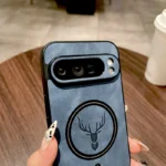 MagSafe Hülle Google Pixel 7 8 9 10 Lederoptik Wireless Charging – Bild 5