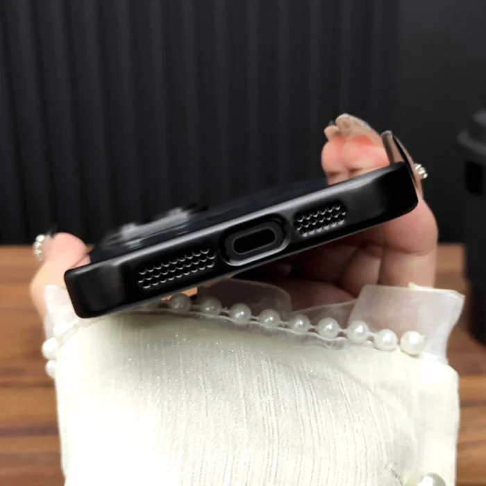 Premium MagSafe Handyhülle für iPhone 16 15 14 13 12 Pro Max transparent mit Metallring Schutz – Bild 6