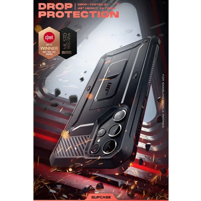 SUPCASE Unicorn Beetle Pro Schutzhülle Samsung Galaxy S22 Ultra mit Kickstand & Holster – Bild 2