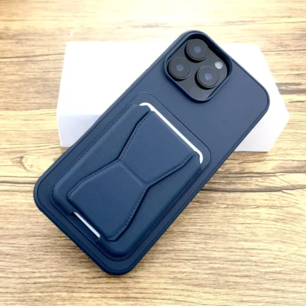 iPhone Wallet Case mit Kickstand & Magnet für Auto Halterung iPhone 12-17 Pro Max