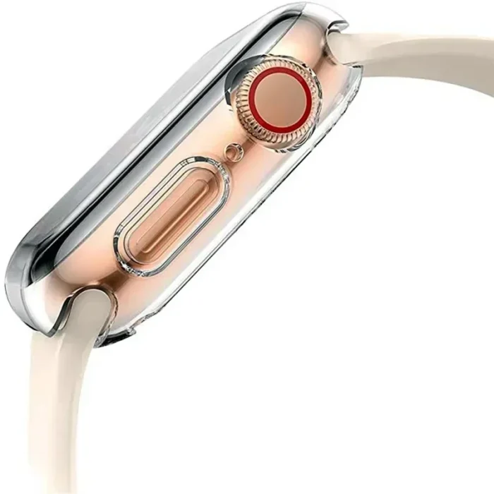 Transparenter TPU Gehäuseschutz für Apple Watch Serie 10 9 8 7 SE Ultra 38 40 41 42 44 45 46 49 mm – Bild 4