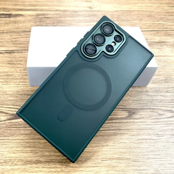 Magsafe Hülle f. Samsung Galaxy S25 S24 Ultra Matte Magnet Case Wireless Charge – Bild 4