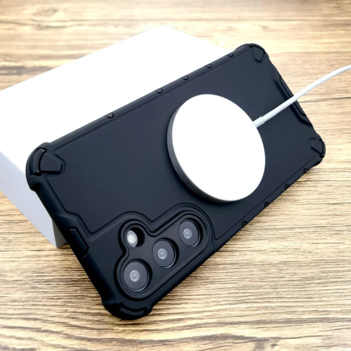 Schockfeste Hülle f. Samsung Galaxy A55 A54 MagSafe Wireless Charge matt – Bild 3