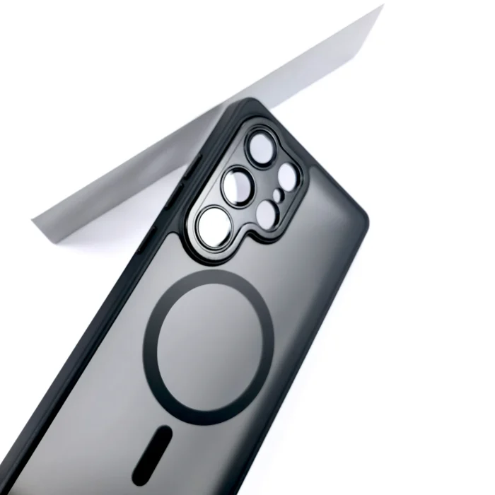 MagSafe Hülle für Samsung Galaxy S24 Ultra S25 Ultra matte schwarz – Bild 6