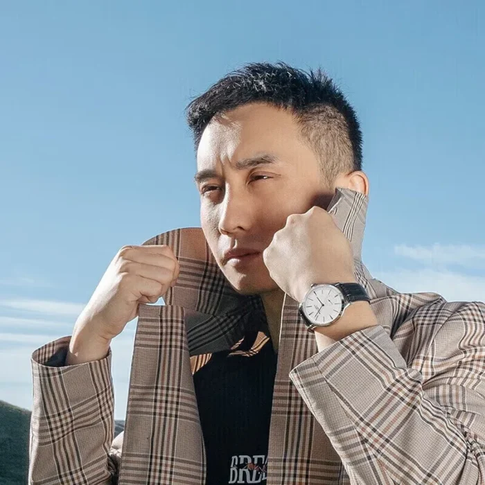 Automatik Uhr f. Herren Sea-Gull Business 40mm Lederarmband 6075 – Bild 4