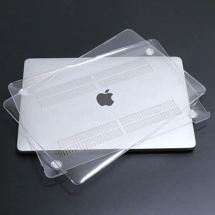 Transparent Pastell Bottom Case Hülle MacBook Air Pro 13 14 15 16 M1-M4 – Bild 1