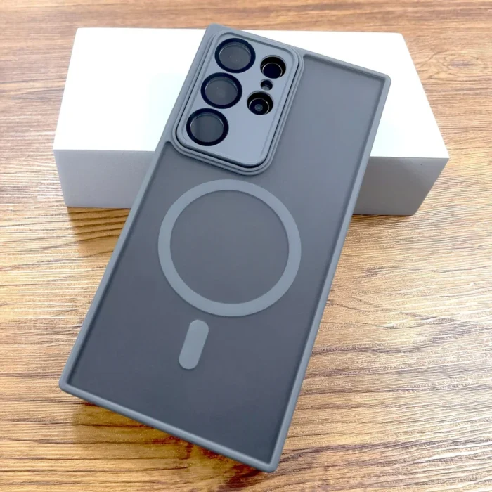 Matte Hülle f. Samsung Galaxy S25 S24 Ultra MagSafe Ladefunktion – Bild 6