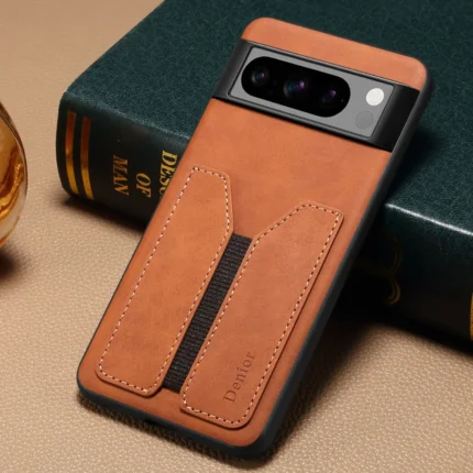 Schutz Hülle mit Kartenfach für Google Pixel 8A 7A 6A Pro Slim Wallet Case