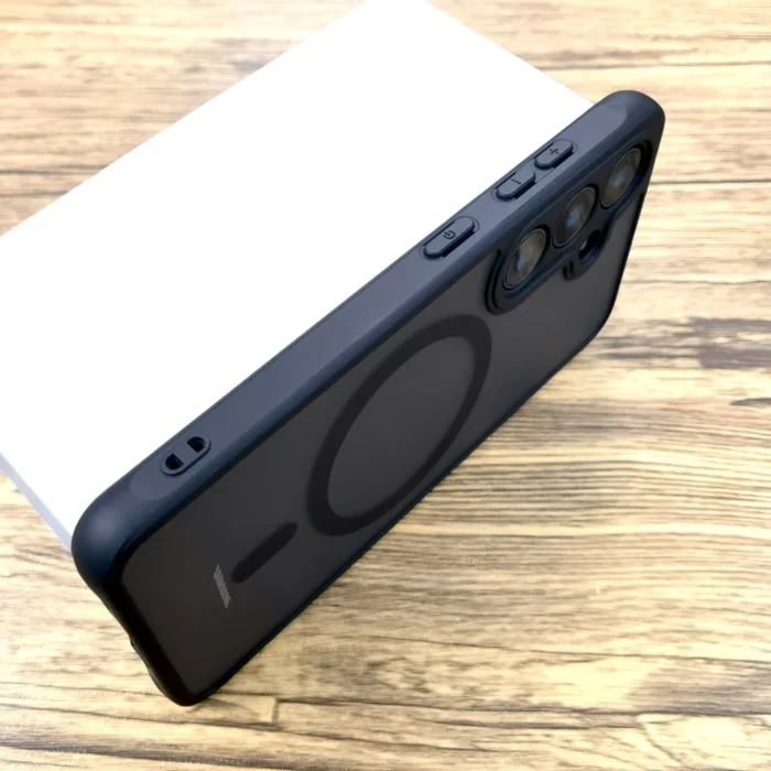 Transparente MagSafe Hülle für Samsung Galaxy A55 A54 A56 S24 S23 Anti Fingerprint – Bild 5