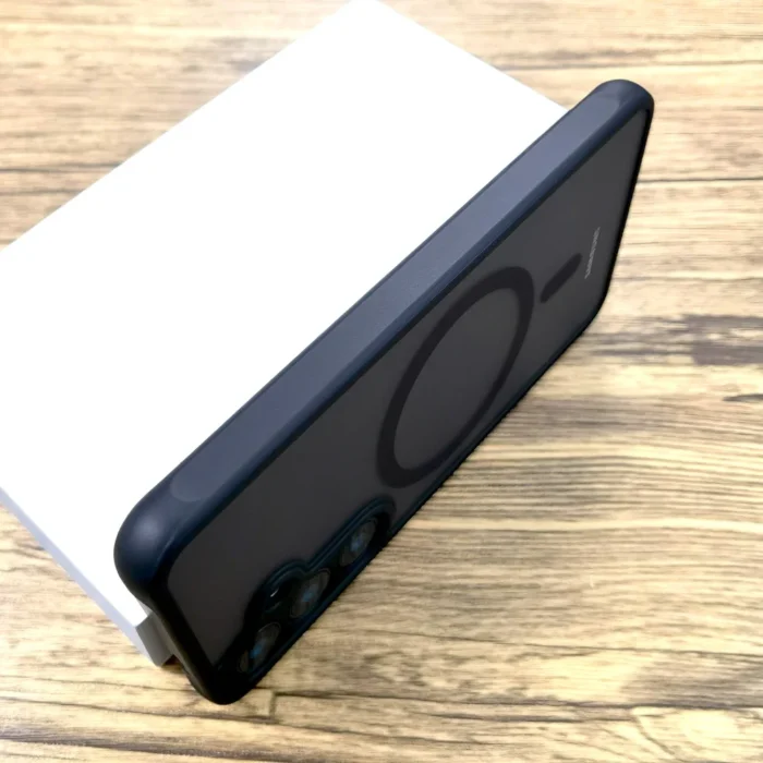 Transparente MagSafe Hülle für Samsung Galaxy A55 A54 A56 S24 S23 Anti Fingerprint – Bild 6