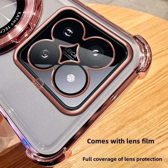 Magnet Ring Hülle für Xiaomi Redmi Poco transparent Stand Cover Schutz – Bild 4