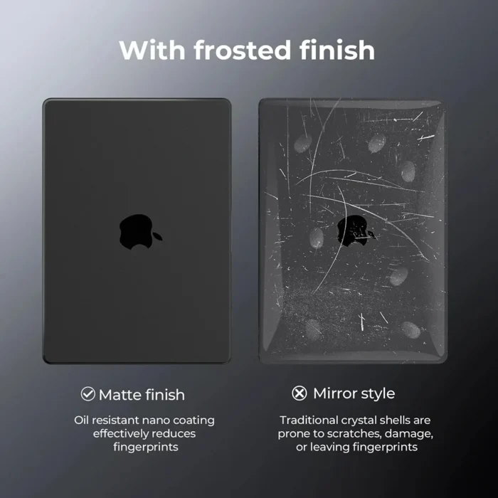 MacBook Air 13 Hülle M4 M3 M2 2025 Pro 14/16 Zoll Matte Ultradünn – Bild 5