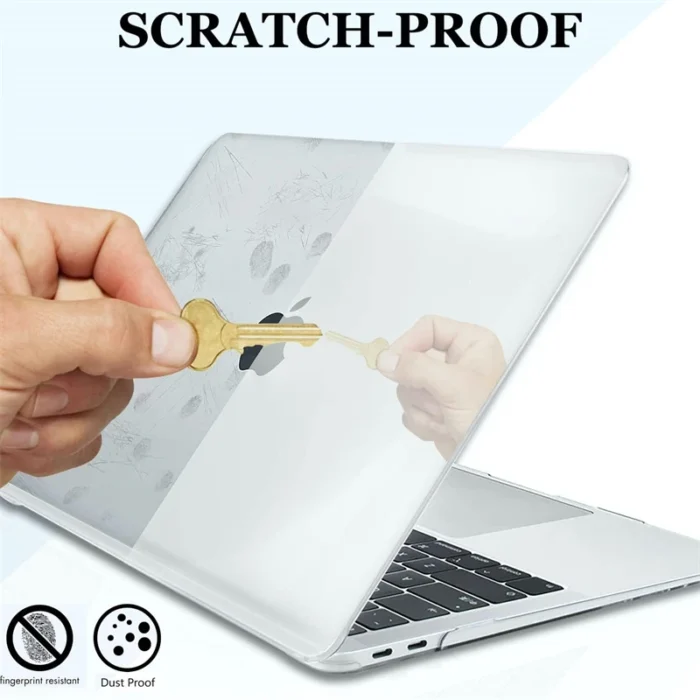 Ultradünne Hard Case Schutzhülle Transparent für MacBook Air Pro 13 14 15 16 Zoll – Bild 3