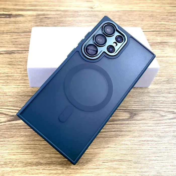 Magsafe Hülle f. Samsung Galaxy S25 S24 Ultra Matte Magnet Case Wireless Charge – Bild 2