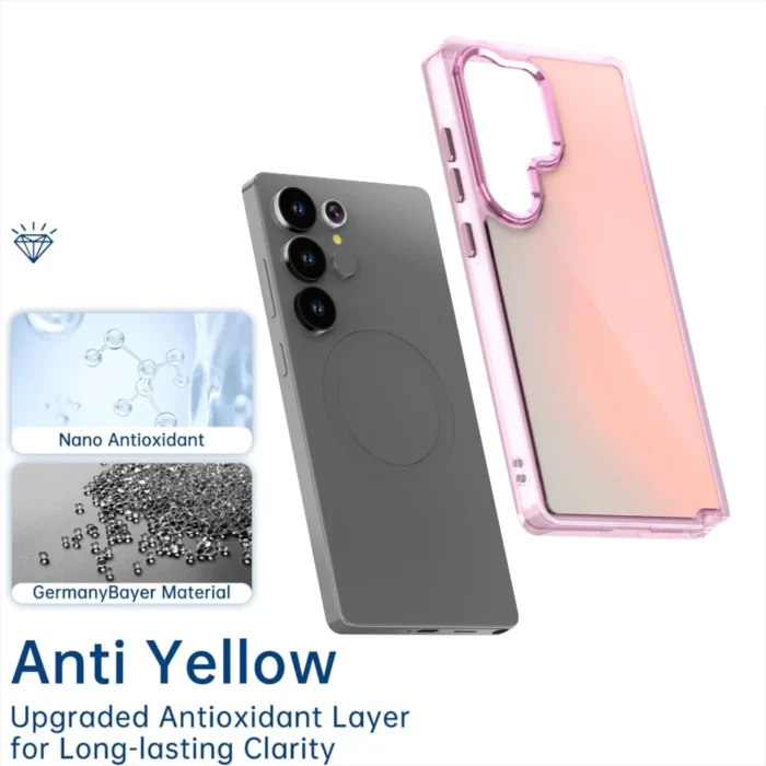 Kristallklare Stoßfeste Hülle für Samsung Galaxy S25 Ultra S24 Ultra S23 Ultra Schutz Case – Bild 3