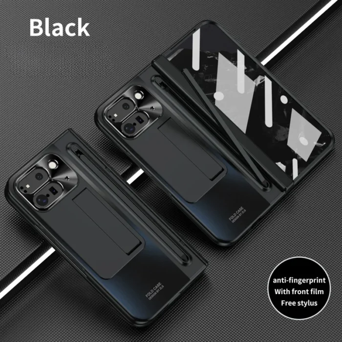 Premium Hülle für Google Pixel 9 Pro Fold mit Ständer, Stylus & 360° Schutz – Bild 2