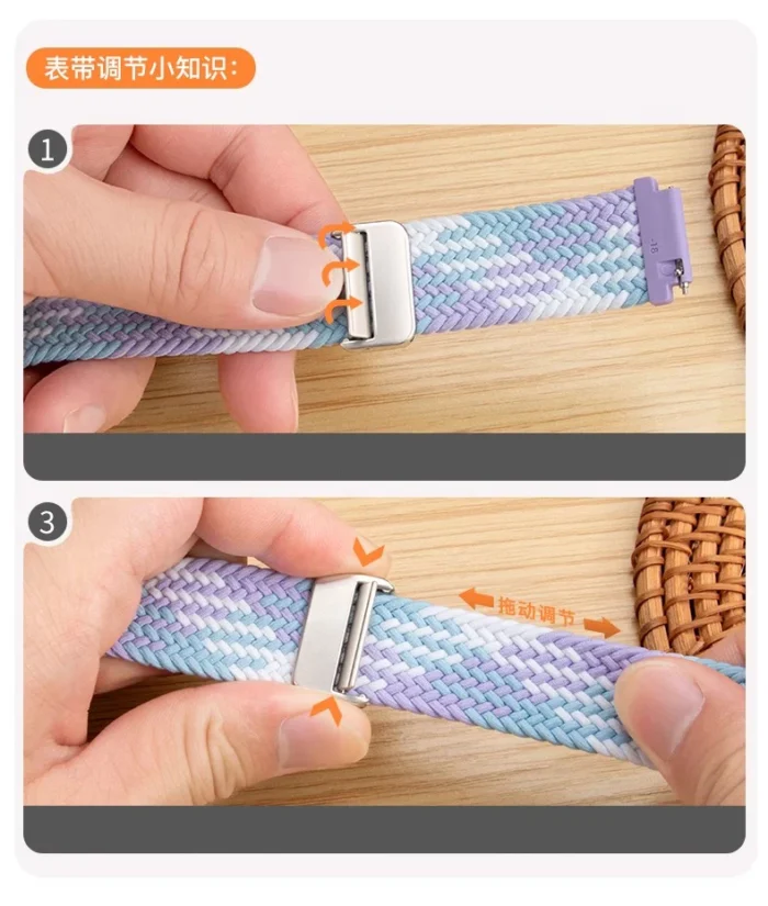 Geflochtenes Magnetarmband elastisch für Huawei Watch GT 5 4 41mm 42mm GT 5 Pro – Bild 6