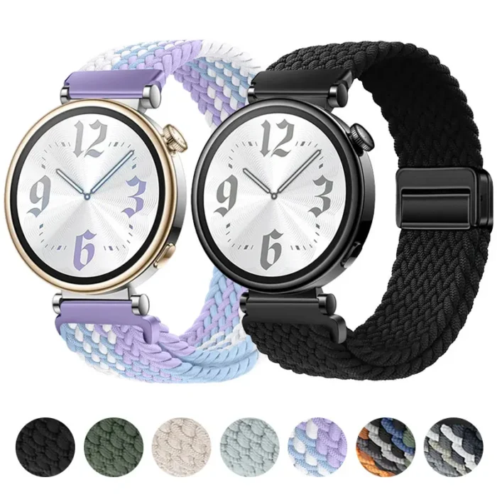 Geflochtenes Magnetarmband elastisch für Huawei Watch GT 5 4 41mm 42mm GT 5 Pro – Bild 1