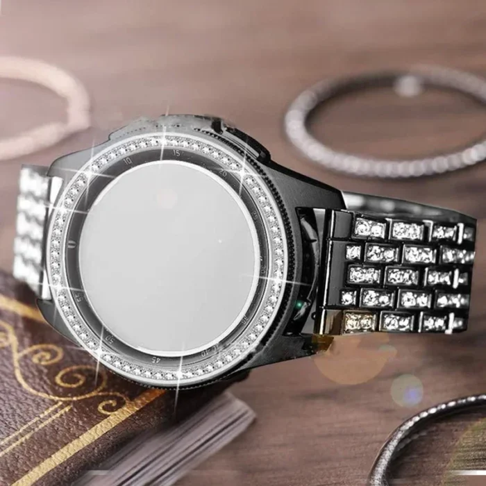 Kristall Smartwatch-Armband 20mm 22mm verstellbar für Samsung Galaxy Amazfit mit Werkzeug – Bild 2