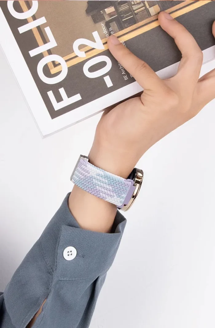 Geflochtenes Magnetarmband elastisch für Huawei Watch GT 5 4 41mm 42mm GT 5 Pro – Bild 5